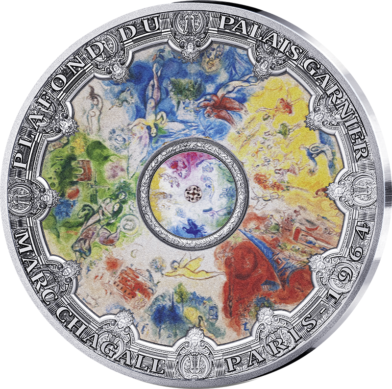 Plafonds du Palais Garnier / Sufity Palais Garnier – 10 euro, 2025 rok