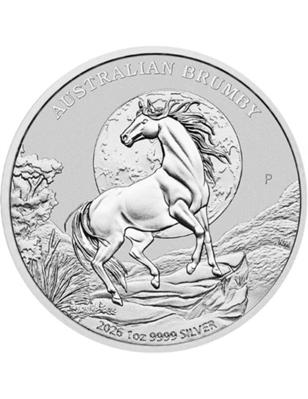 Brumby 2026 1 oz srebrna moneta